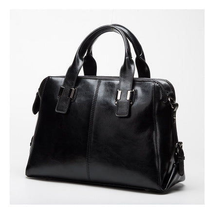 Simple Leather Crossbody Bag for Women
