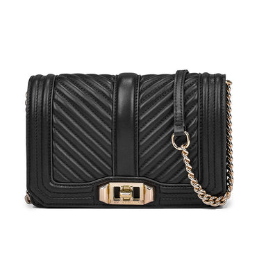 Fashionable Genuine Leather Chain Bag for Women