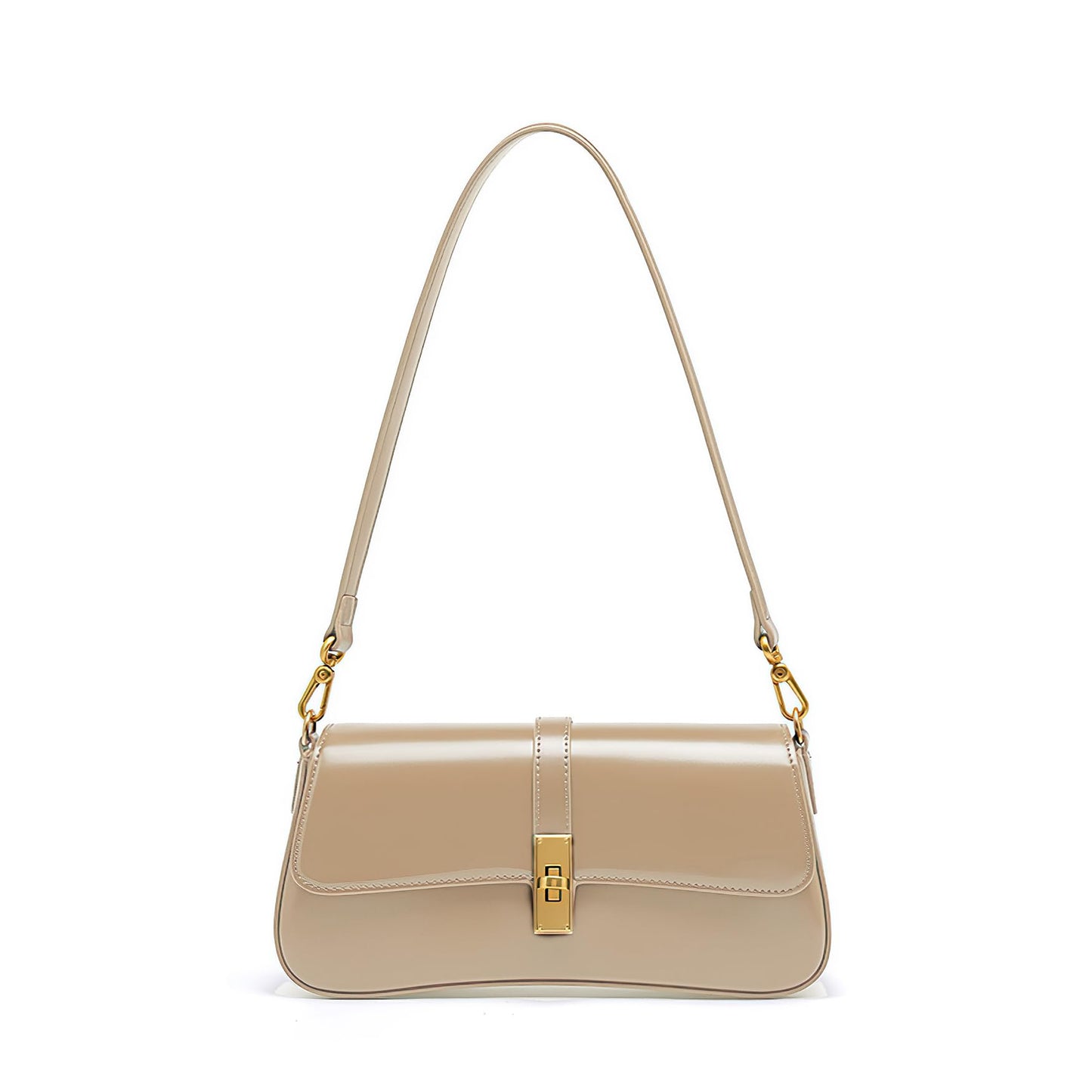 caqilore Genuine Leather Crossbody Bags for Women Shoulder Bag Womens Crossbody Handbags Leather Purses Apricot - AGB LuxeDrop