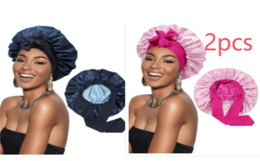 Artificial Silk Satin Hair Wrap Hat