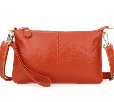 Genuine Leather Candy Color Day Clutches & Crossbody Bags - AGB LuxeDrop