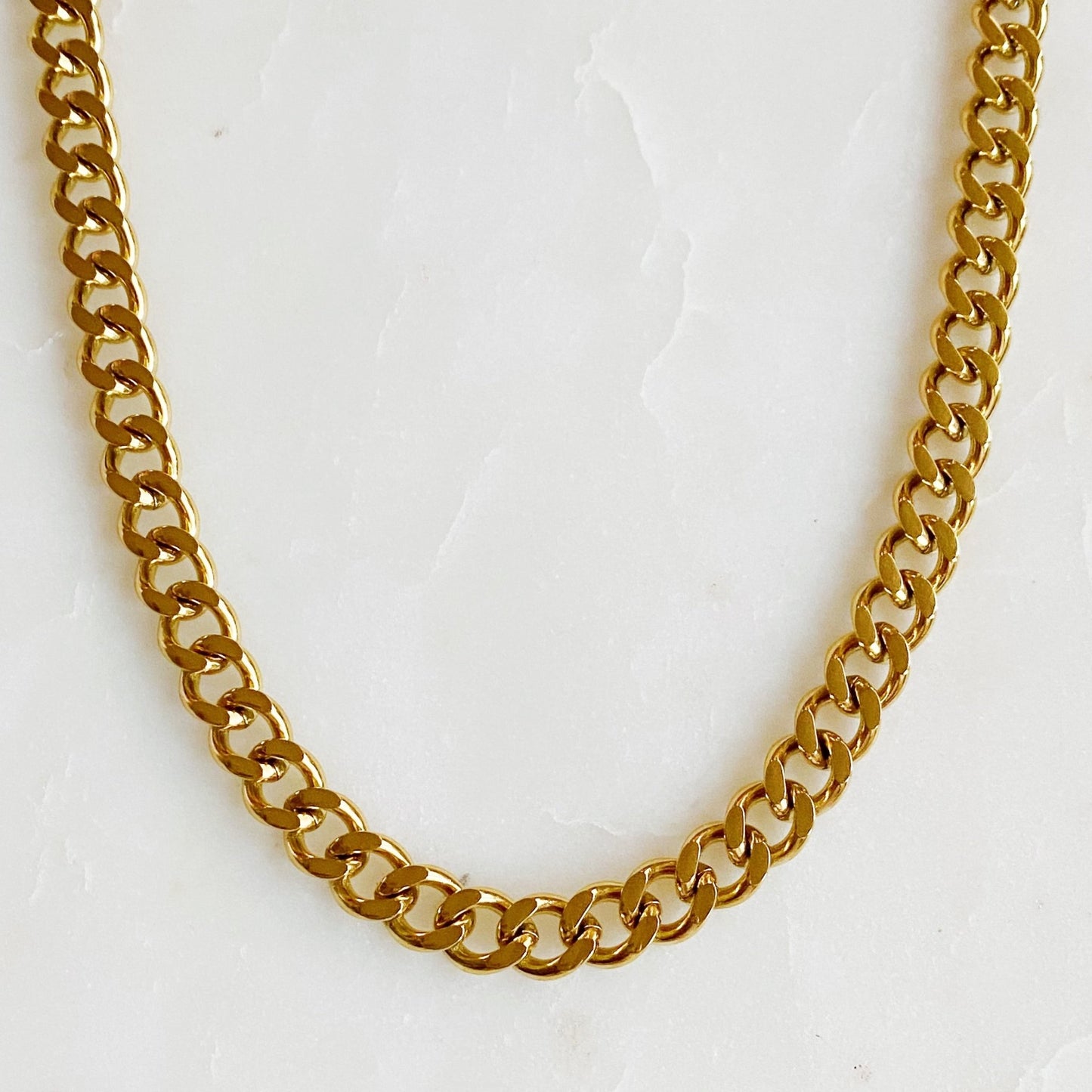 Stylish Cuban Chain Necklace - AGB LuxeDrop