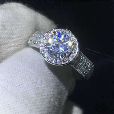 Stylish Round Wedding Ring - AGB LuxeDrop