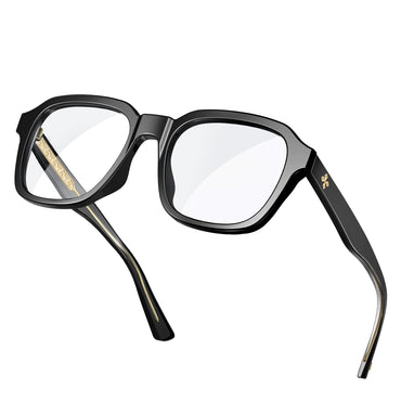 VISOONE TR90 Square Frame Blue Light Blocking Glasses - AGB LuxeDrop