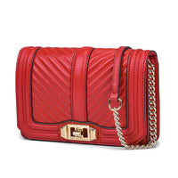 Fashionable Genuine Leather Chain Bag for Women