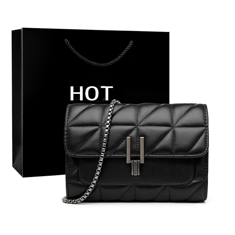 Luxury Designer Leather Chain Handbag for Women