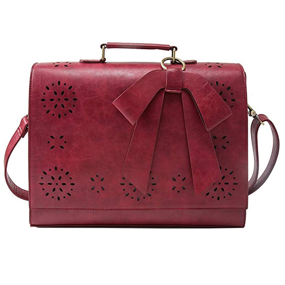 Hollow Oil Leather Bag for Women