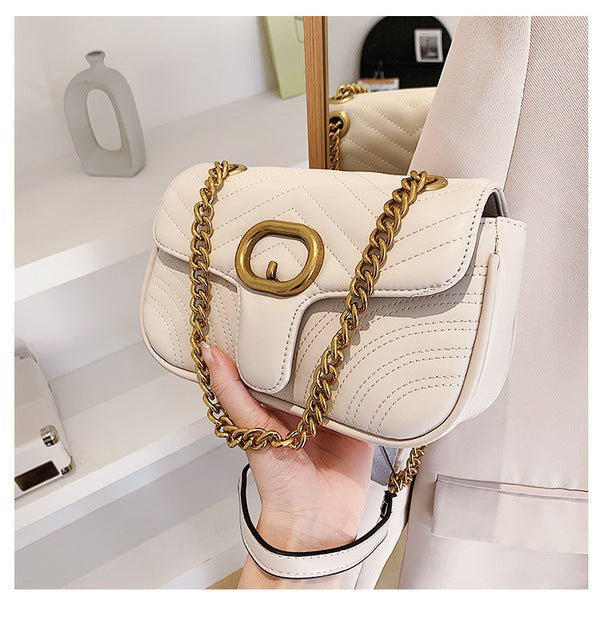 2022 Vintage Leather Messenger Bag for Women - AGB LuxeDrop
