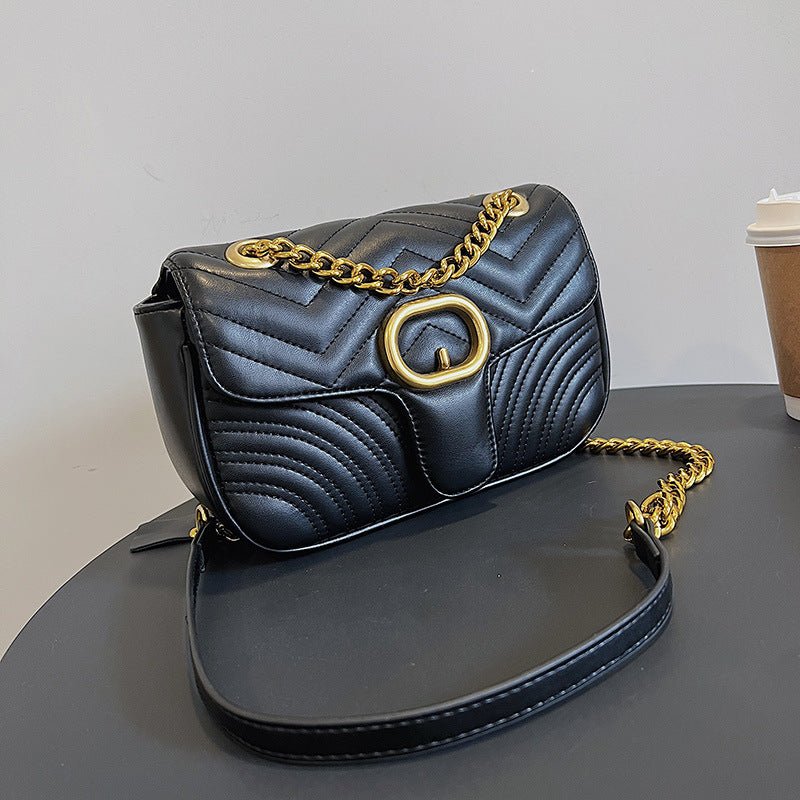 2022 Vintage Leather Messenger Bag for Women - AGB LuxeDrop
