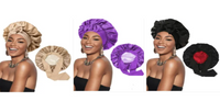 Artificial Silk Satin Hair Wrap Hat