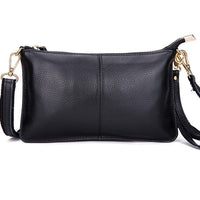 Genuine Leather Candy Color Day Clutches & Crossbody Bags