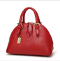Crocodile Pattern Leather Shell Bag for Women