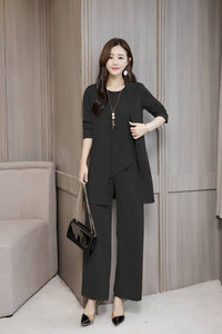3-Piece Women's Suit Set - AGB LuxeDrop