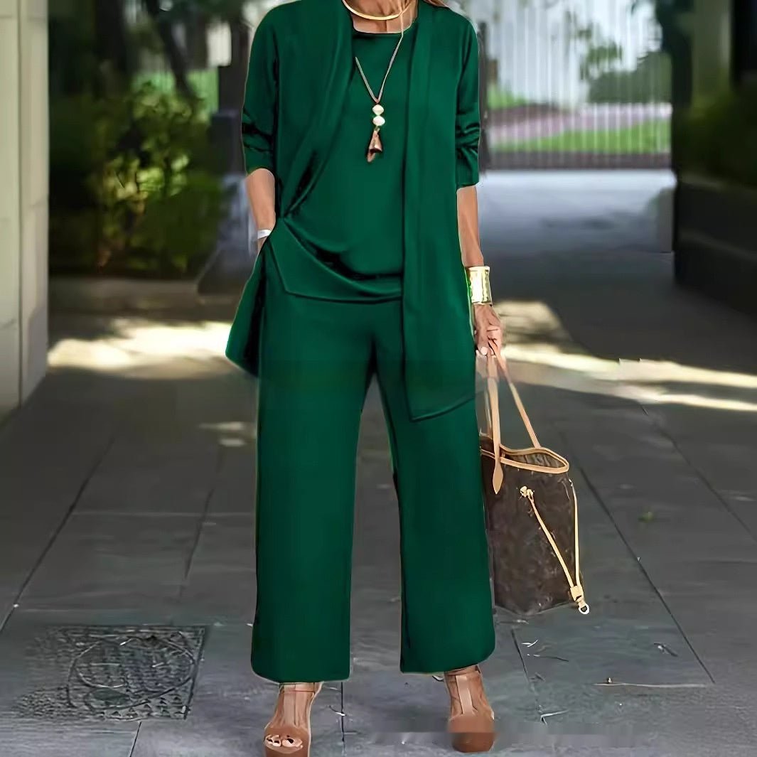 3-Piece Women's Suit Set - AGB LuxeDrop