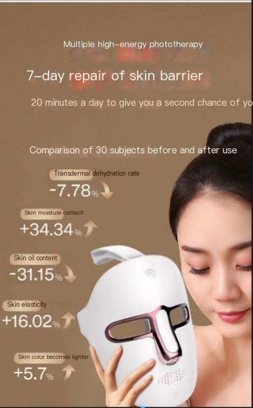 LED Light Therapy Facial Mask