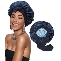 Artificial Silk Satin Hair Wrap Hat