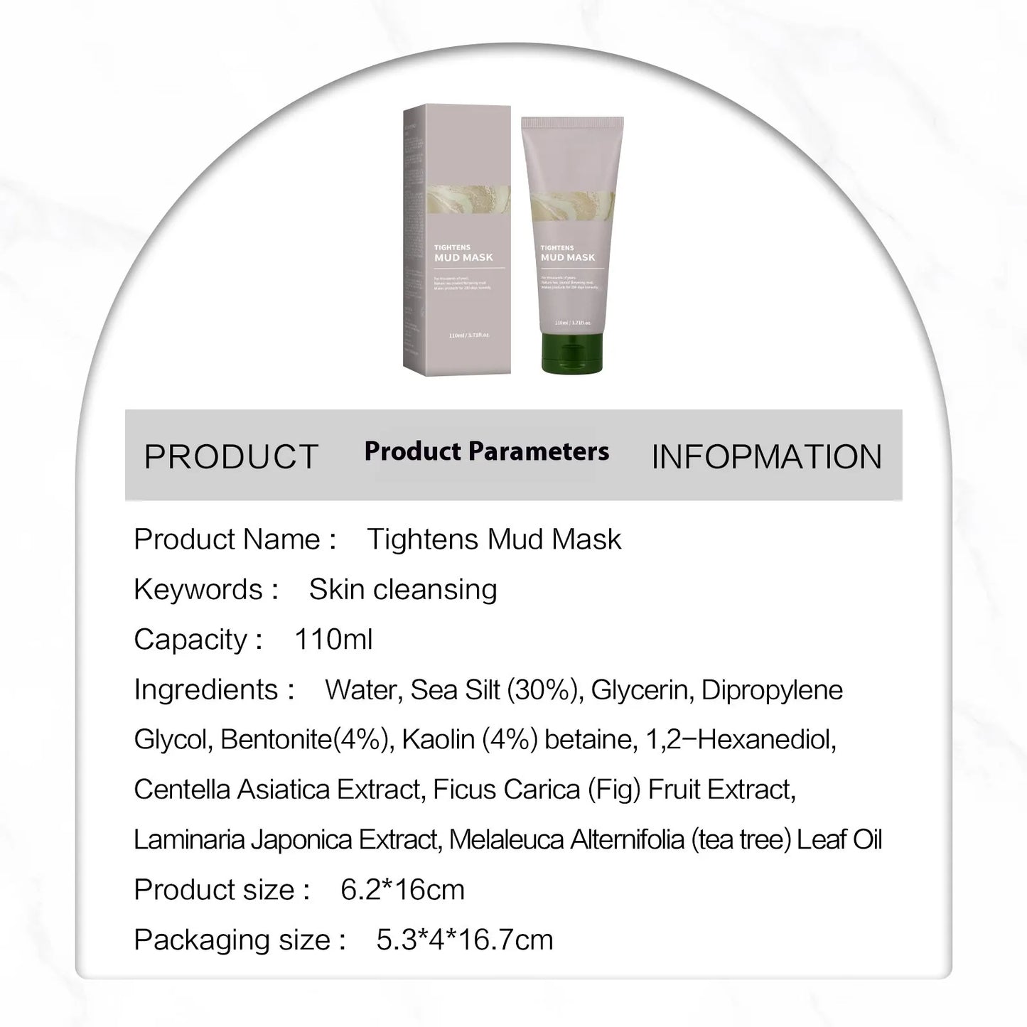 Facial Cleaning Mud Mask