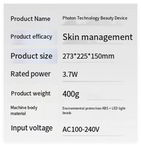 LED Light Therapy Facial Mask