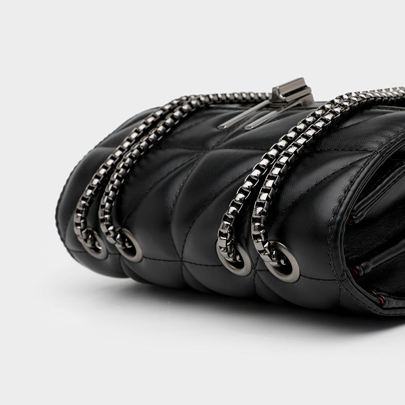 Luxury Designer Leather Chain Handbag for Women
