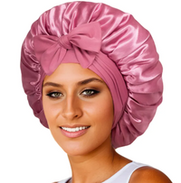 Artificial Silk Satin Hair Wrap Hat