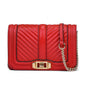 Fashionable Genuine Leather Chain Bag for Women