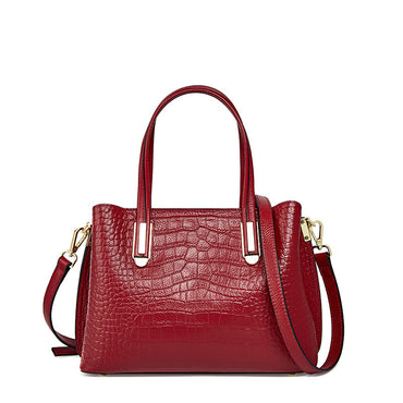 Airy Versatile Leather Shoulder Bag for Women
