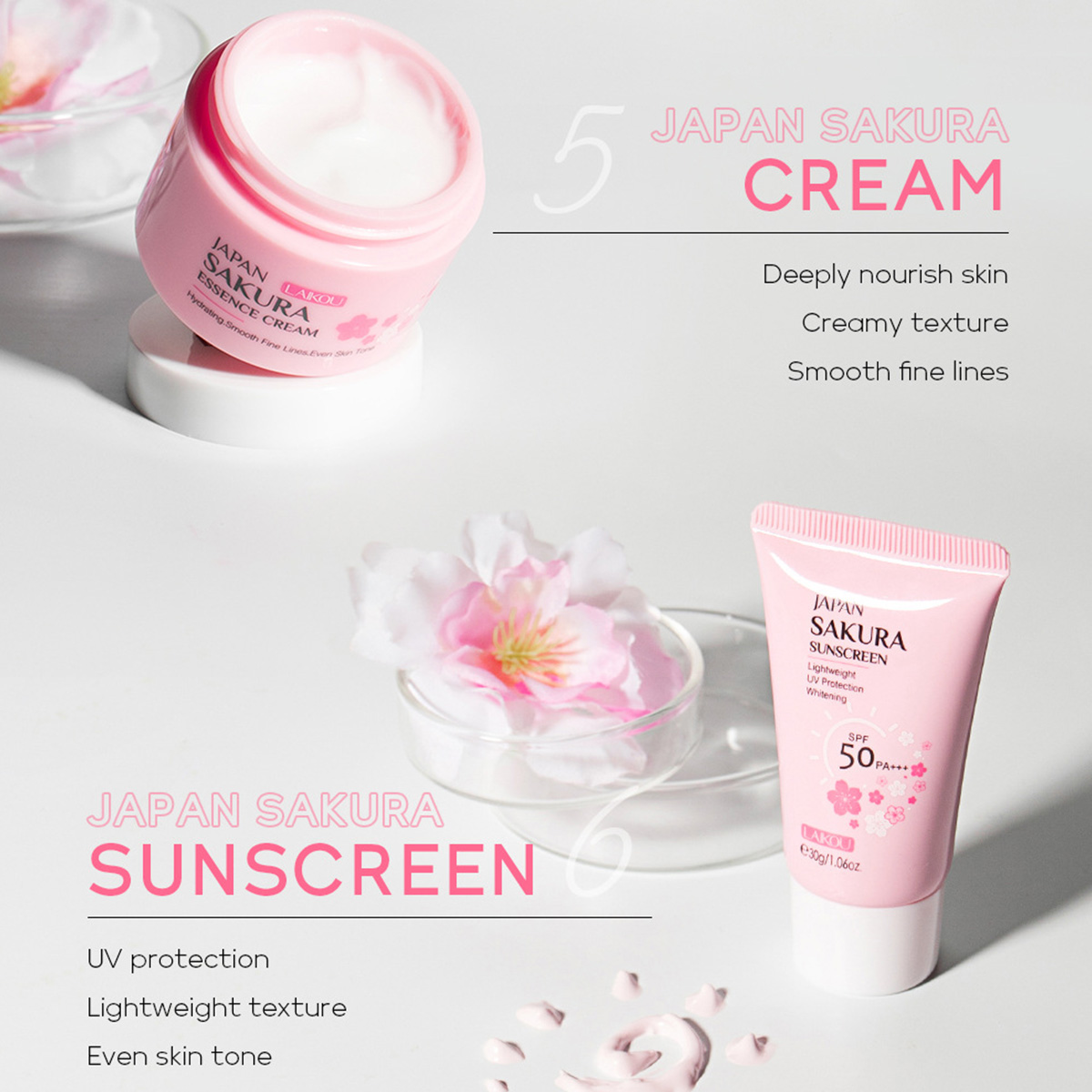 Sakura Skincare Gift Set