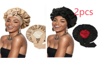 Artificial Silk Satin Hair Wrap Hat