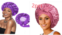 Artificial Silk Satin Hair Wrap Hat