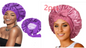 Artificial Silk Satin Hair Wrap Hat