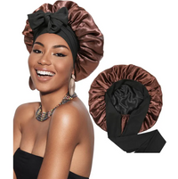 Artificial Silk Satin Hair Wrap Hat