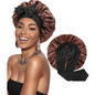 Artificial Silk Satin Hair Wrap Hat