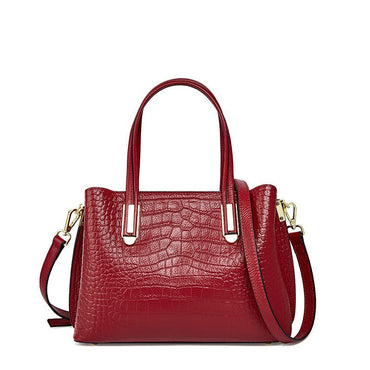 Airy Versatile Leather Shoulder Bag for Women - AGB LuxeDrop