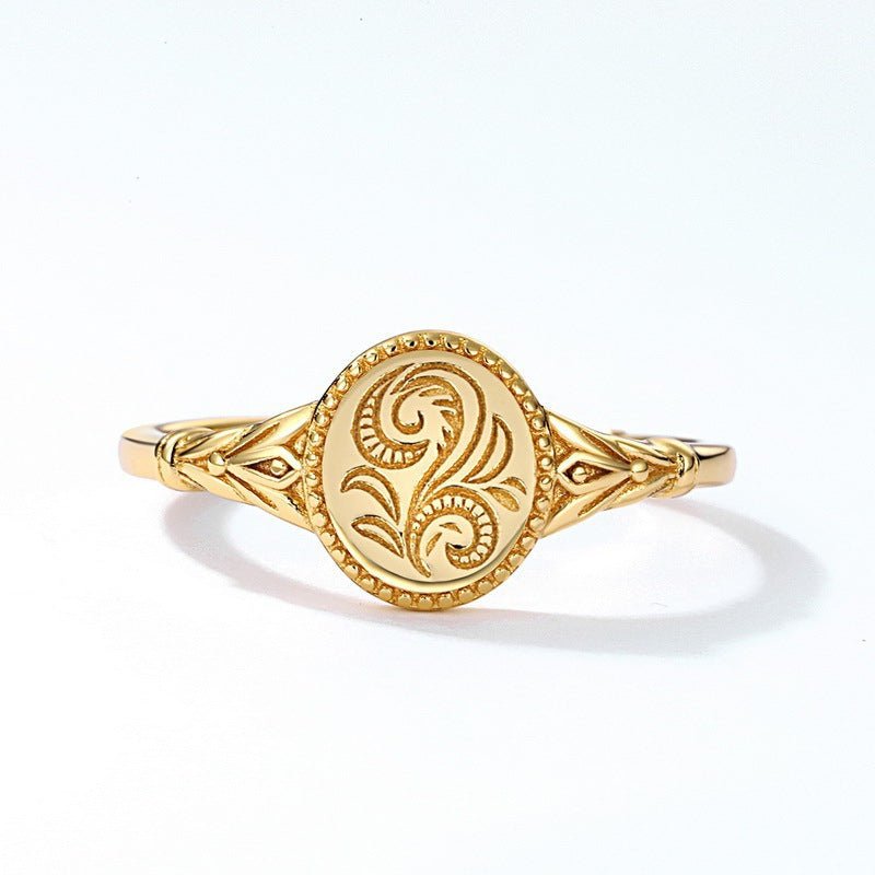 Alloy Geometric Flower Ring for Women Jewelry - AGB LuxeDrop