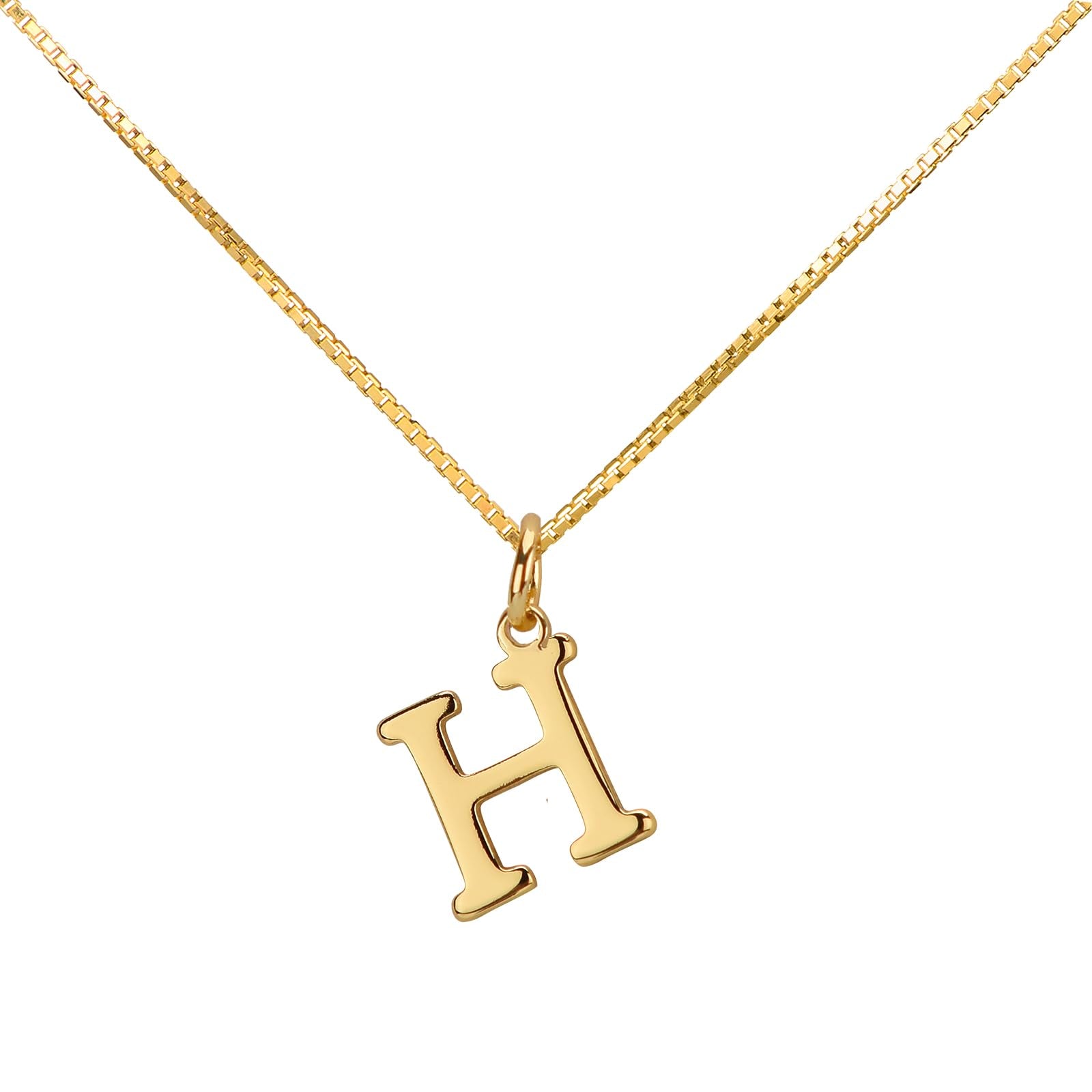 Anourney Gold Initial Necklaces for Women Stylish Gold - AGB LuxeDrop
