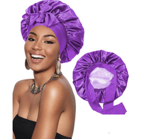 Artificial Silk Satin Hair Wrap Hat