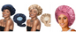 Artificial Silk Satin Hair Wrap Hat