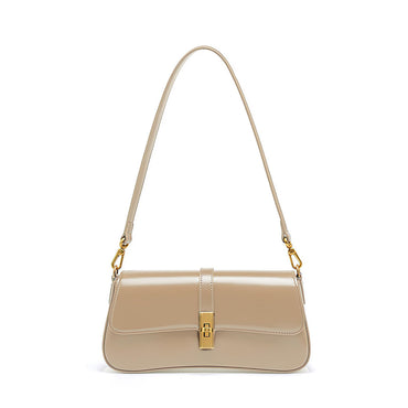 caqilore Genuine Leather Crossbody Bags for Women Shoulder Bag Womens Crossbody Handbags Leather Purses Apricot - AGB LuxeDrop