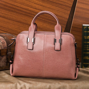 Simple Leather Crossbody Bag for Women