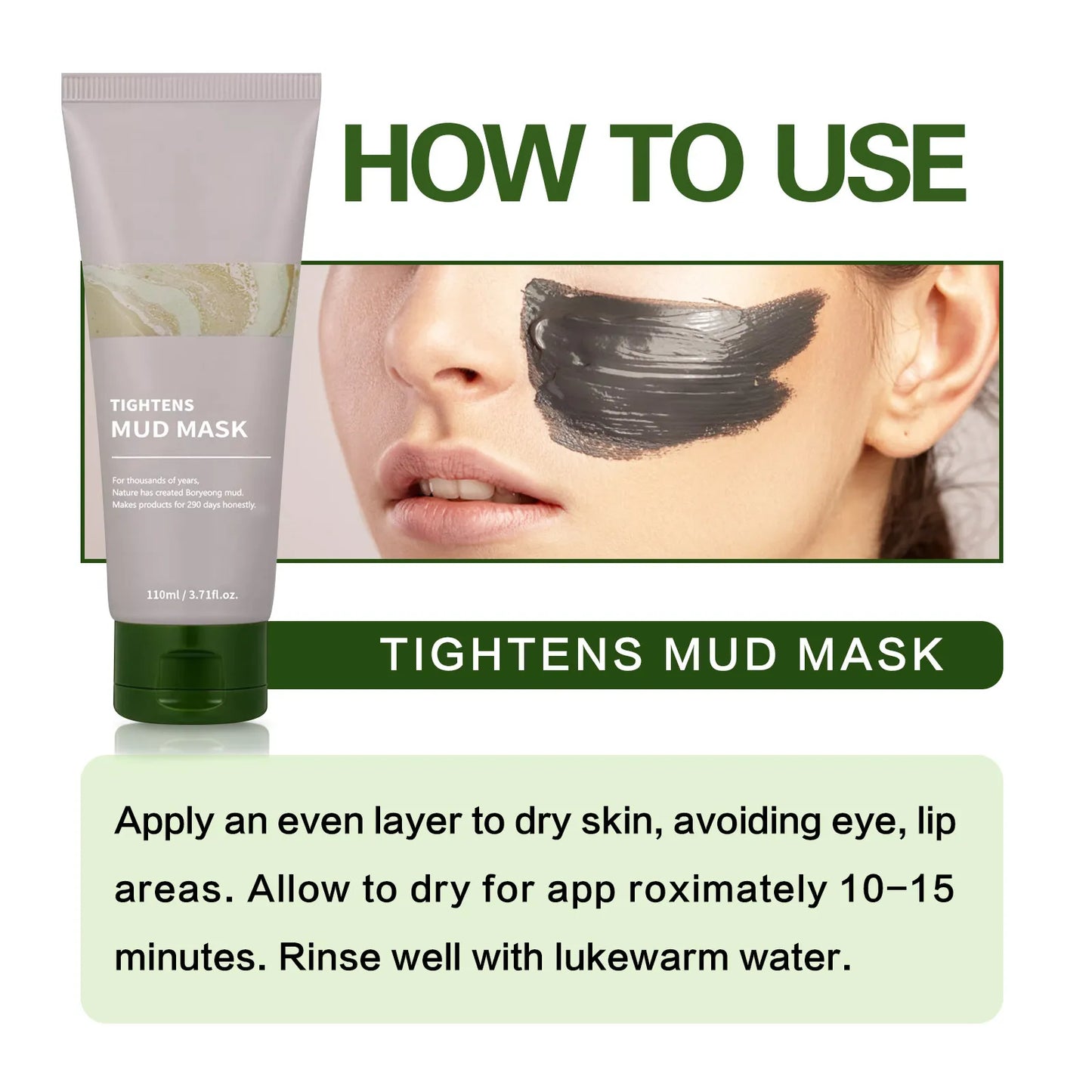 Facial Cleaning Mud Mask