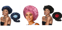Artificial Silk Satin Hair Wrap Hat