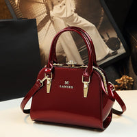 Genuine Leather Handbag for Middle-aged Women