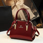 Genuine Leather Handbag for Middle-aged Women
