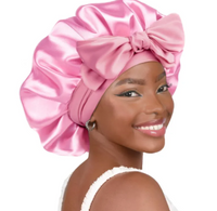 Artificial Silk Satin Hair Wrap Hat
