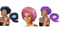 Artificial Silk Satin Hair Wrap Hat