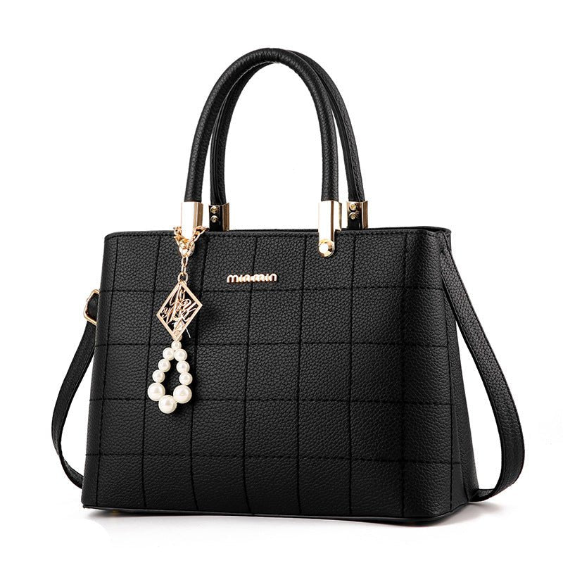 European and American Simple Hair Ball Handbags - AGB LuxeDrop