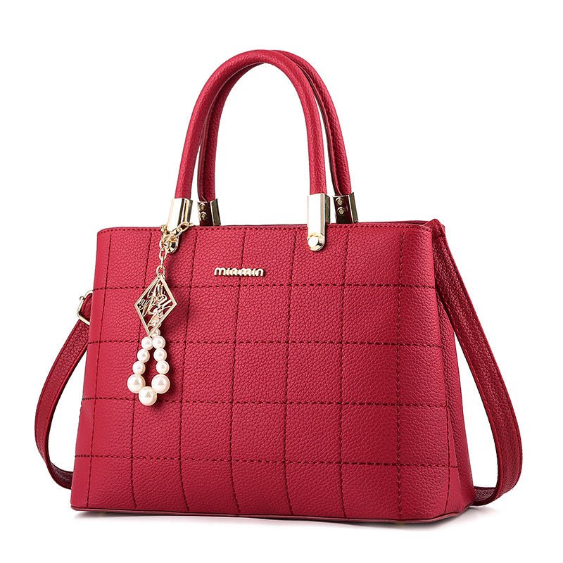 European and American Simple Hair Ball Handbags - AGB LuxeDrop