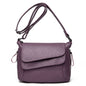 Retro Soft Leather Shoulder Bag for Women