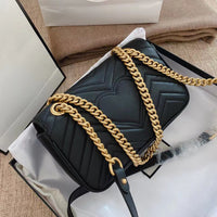 2022 Vintage Leather Messenger Bag for Women