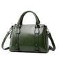 Fashionable Cowhide Leather Shoulder Handbags for Women - AGB LuxeDrop